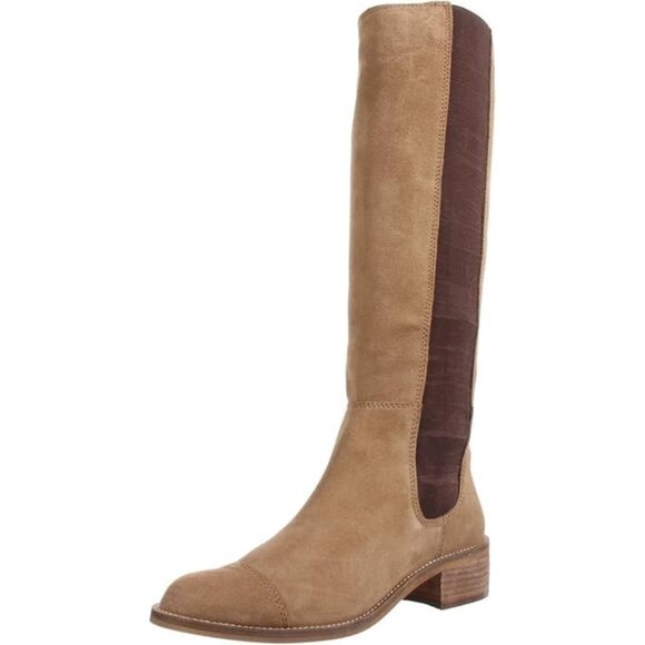 BCBGeneration Womens Judie Knee High Boots Leather Brown New $199 - Picture 6 of 6
